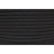 Polyester Double Braided Rope 8mm x 100m, Black